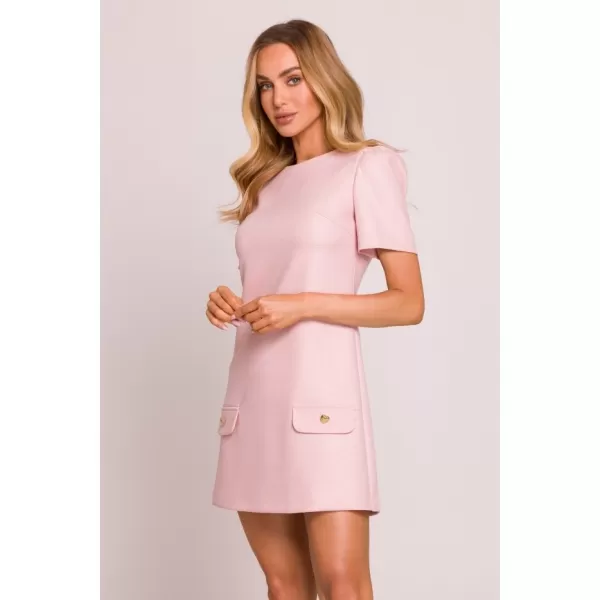  Dámské šaty MOE M855 PEACH 