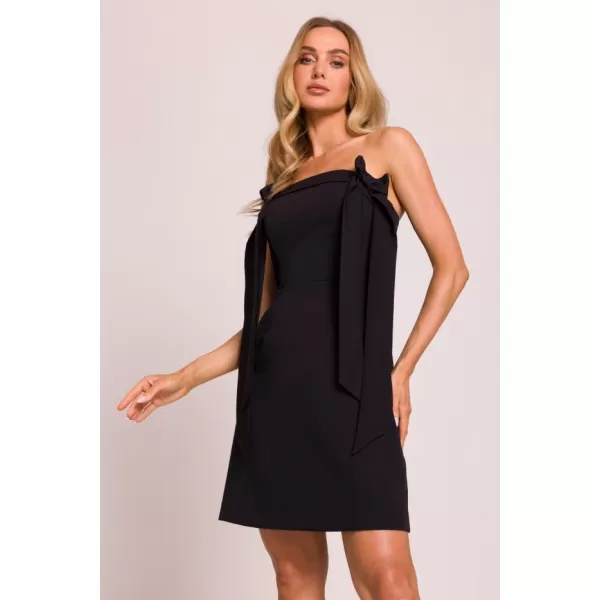  Dámské šaty MOE M851 BLACK 