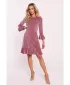 Dámské šaty MOE M825 CREPE PINK