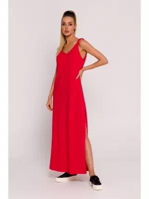 Dámské šaty MOE M791 RED