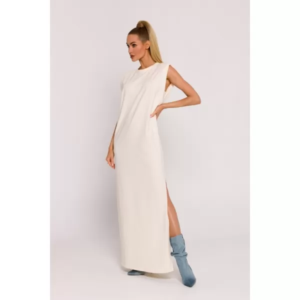  Dámské šaty MOE M790 CREAM 