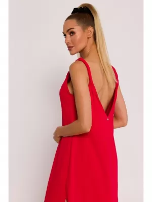 Dámské šaty MOE M791 RED