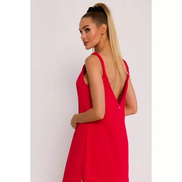  Dámské šaty MOE M791 RED 
