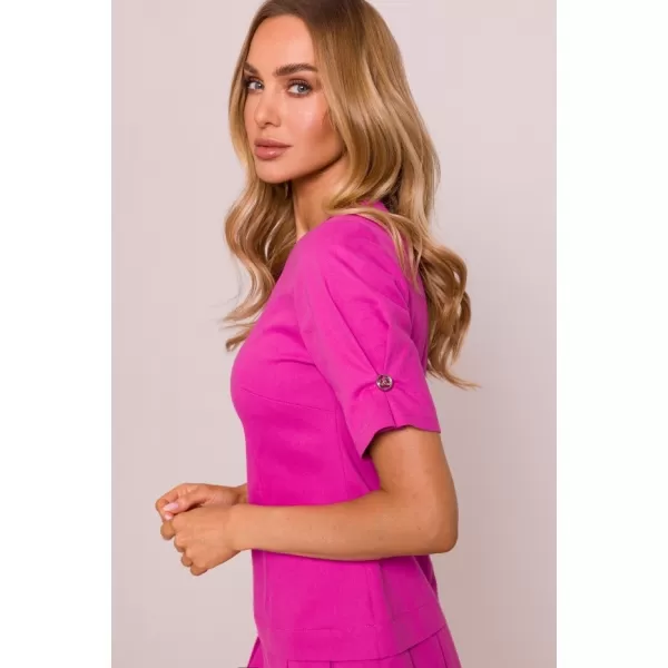  Dámské šaty MOE M842 PINK 