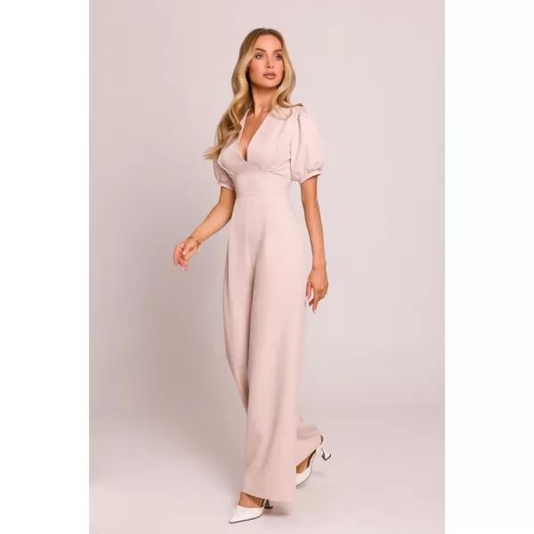 Dámský overal MOE M852 LIGHT BEIGE 