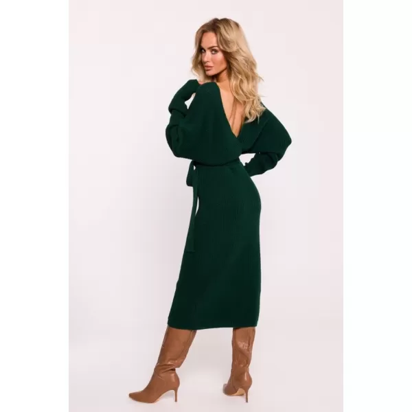  Dámské šaty MOE M810 GREEN 
