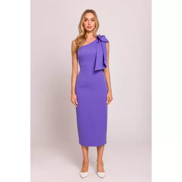  Dámské šaty MOE M847 LIGHT PURPLE 