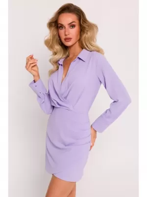 Dámské šaty MOE M783 PURPLE