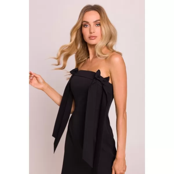  Dámské šaty MOE M851 BLACK 