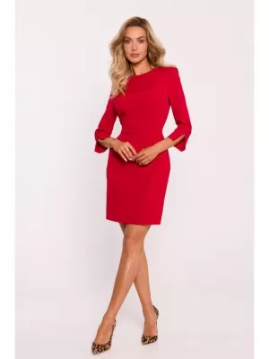 Dámské šaty MOE M815 RED