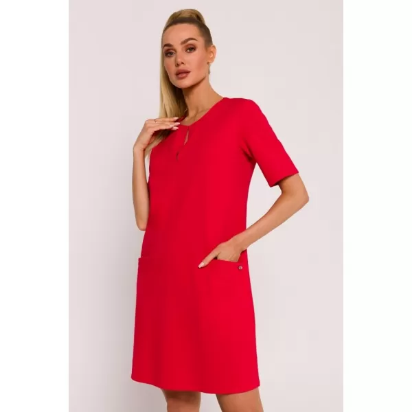  Dámské šaty MOE M788 RED 