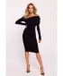 Dámské šaty MOE M820 BLACK