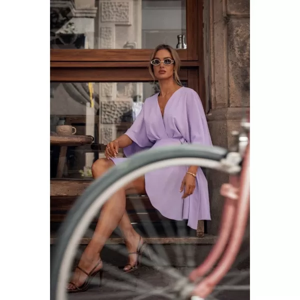  Dámské šaty MOE M785 PURPLE 