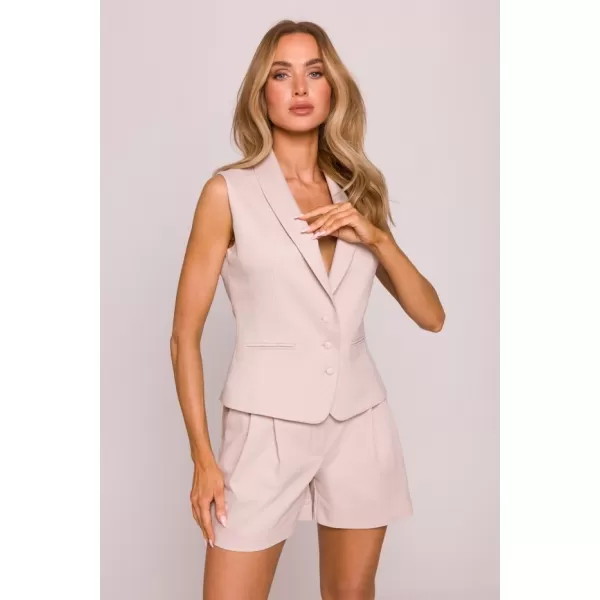  Dámská vesta MOE M859 BEIGE 