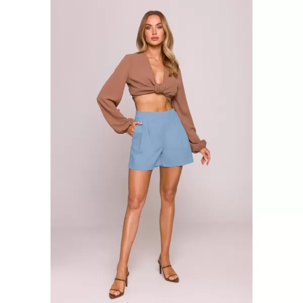  Dámské kraťasy MOE M860 LIGHT BLUE 