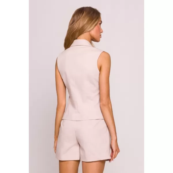  Dámská vesta MOE M859 BEIGE 