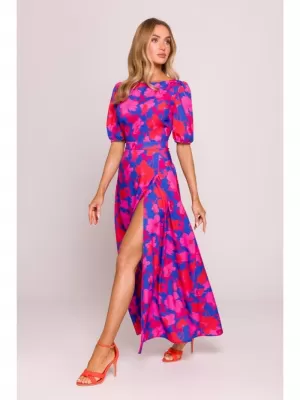 Dámské šaty MOE M858 PINK