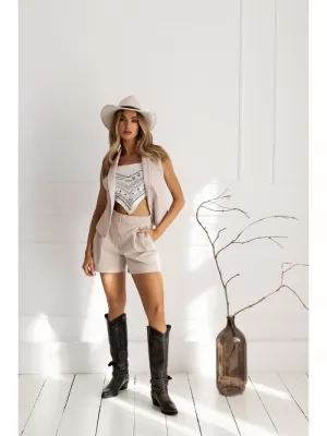 Dámské kraťasy MOE M860 BEIGE