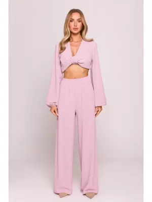 Dámské legíny MOE M862 CREPEPINK