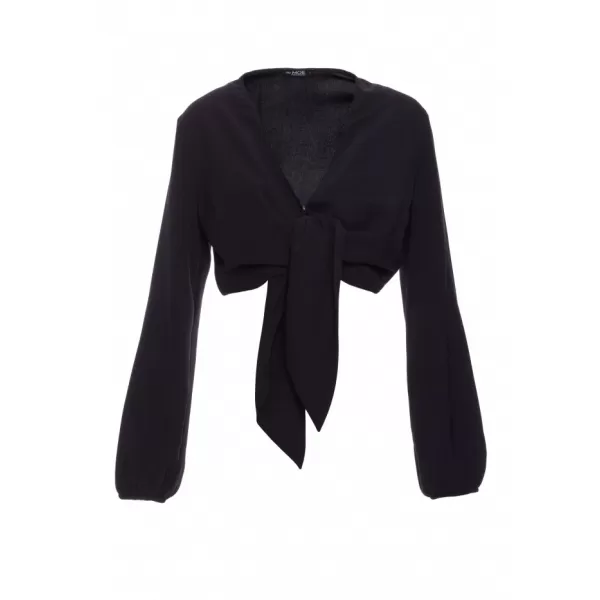  Dámský crop top MOE M861 BLACK 