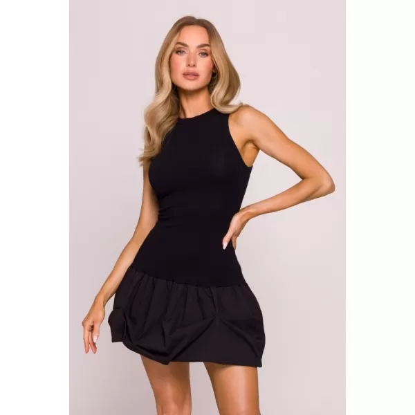  Dámské šaty MOE M863 BLACK 