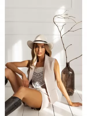 Dámská vesta MOE M859 BEIGE
